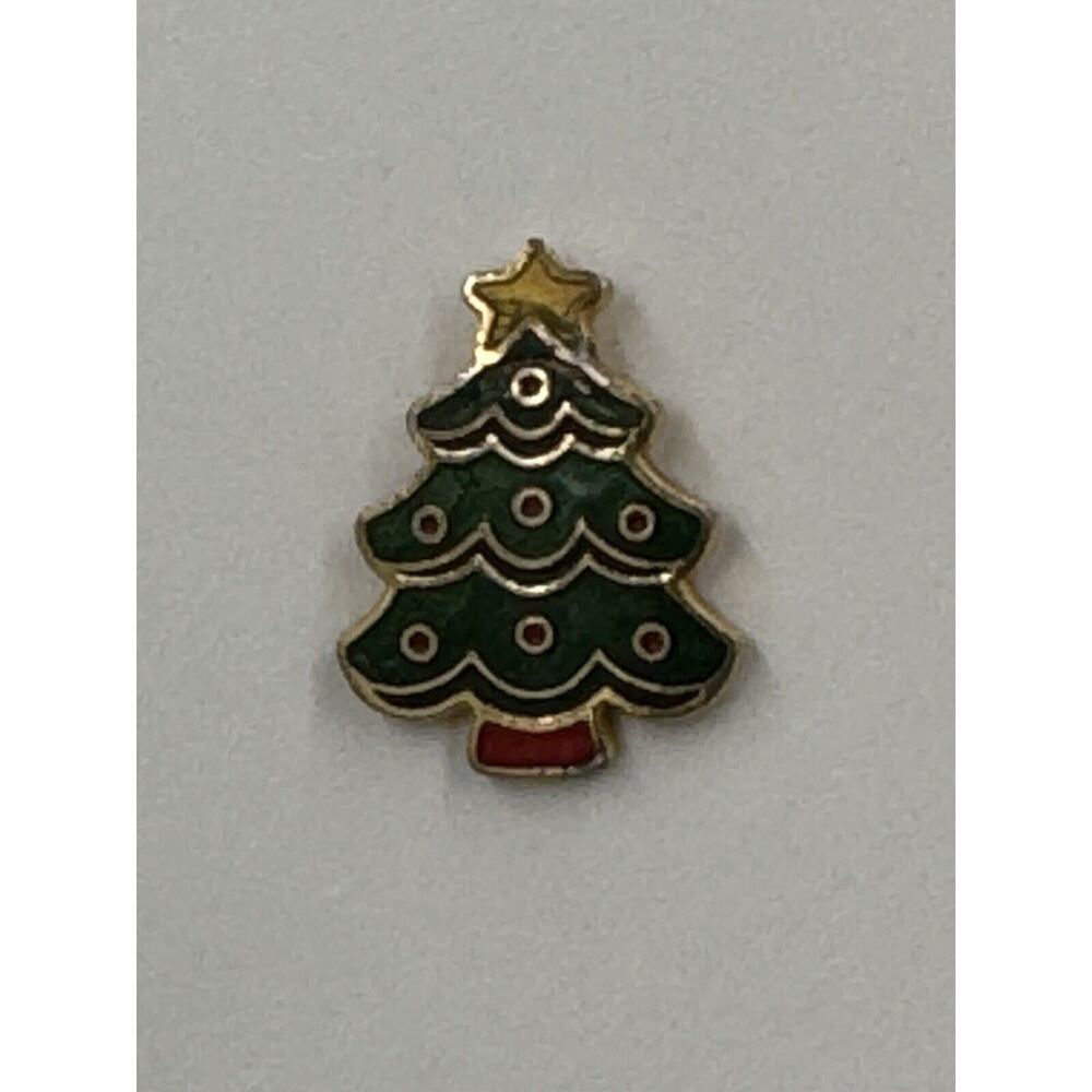 Vintage 1983 Hallmark Cards Inc Christmas‎ Tree Lapel Pin